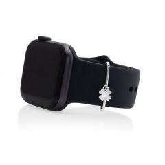 Gümüş Yonca Saat Süsü