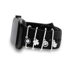 Gümüş Fatima Yüz Saat Süsü