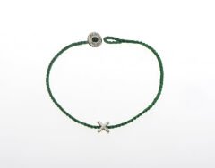 Gümüş Çarpı Bileklik